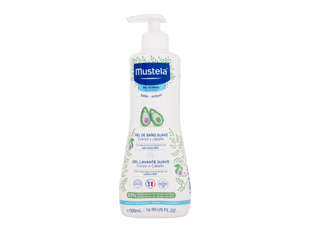 Mustela Bébé Gentle Cleansing Gel Hair and Body K Żel pod prysznic 500ml-579789